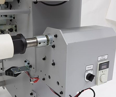 термопресс TitanJet RTX5 - Блок автоматической намотки ткани
с высокоточным цифровым контроллером и ИК-датчиком петли